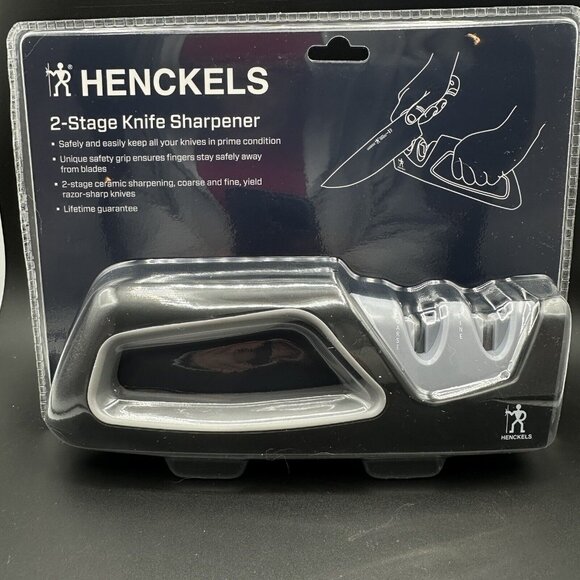 J.A. Henckels International 2-Stage Knife Sharpener Manual Pull Through - Picture 1 of 5